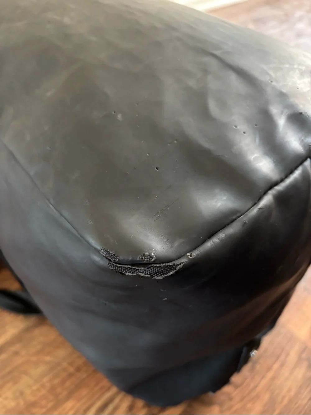 RAINS Hilo Waterproof Weekend Bag Duffle Black